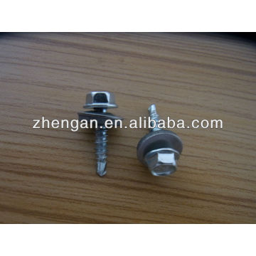 roofing self drilling screw with epdm washer